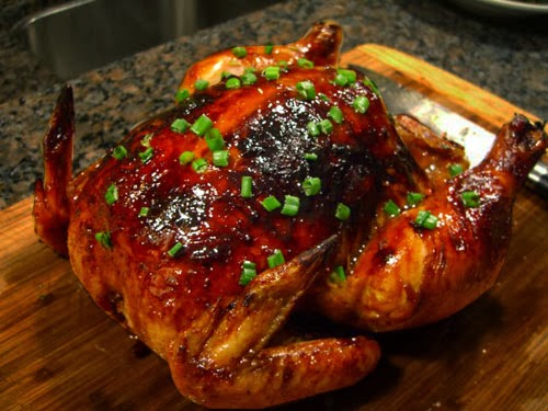 pollo rostizado, pollo rostizado al horno, pollo rostizado al horno caliente