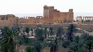 Estado islamico dinamita palmira, EI dinamito templo palmira, EI dinamito palmira