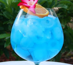 Blue ocean cocteleria, Blue ocean bebida, Blue ocean trago