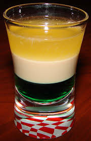 coctel irish flag,preparar irish flag,hacer irish flag