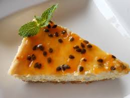 cheesecake y maracuya, cheesecake con maracuya, cheesecake de maracuya