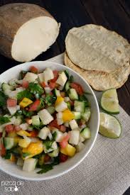 elaborar Vegetariana Jicama,preparar Vegetariana Jicama,Ensalada Vegetariana Jicama