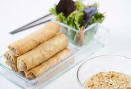 Rollos primavera estilo, Rollos primavera receta, Rollos primavera preparacion