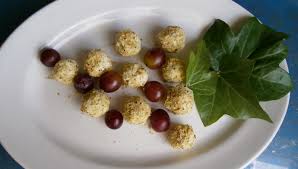 Uvas cubiertas receta, Uvas cubiertas cocinar, Uvas cubiertas preparacion
