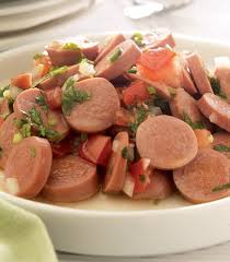 Salchichas mexicana receta, Salchichas mexicana preparar, Salchichas mexicana elaborar