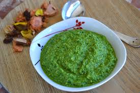Pesto Espinacas receta, Pesto Espinacas elaboracion, Pesto Espinacas preparar