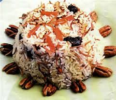 Arroz Árabe receta, Arroz Árabe elaborar,Arroz Árabe pasas