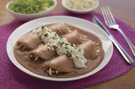 Enfrijoladas con pollo, Enfrijoladas pollo receta, Enfrijoladas pollo recetario