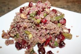 quinua recetario, preparacion quinoa, quinoa y arandano