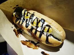 hot dogs dulces, hotdog dulce recetario, hotdog dulce preparar