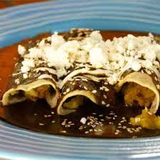 enmoladas de platano, enmoladas platano receta, enmoladas platano preparar