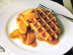 waffles con manzana, waffles receta, waffles cocinamos