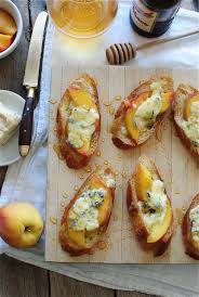 crostinis de queso, crostinis queso azul, crostinis queso receta