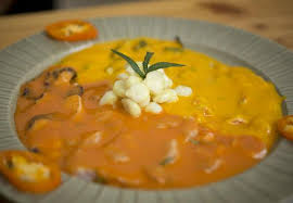 tiradito 2 cremas, tiradito cremas receta, cocinar tiradito cremas