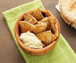 pita chips receta, pita chips preparacion, pita chips comida
