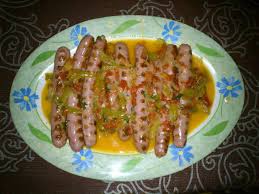 salchichas borrachas, salchichas borrachas receta, salchichas borrachas cocinar