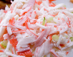 Ensalada Surimi elaborar,Ensalada Surimi recetar,Ensalada con Surimi