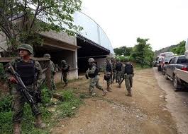 Siete militares presos Tlatlaya, efectivos del Ejército mexicano, enfrentamiento en Tlatlaya