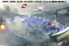 ferry se incendio en grecia, muertos en ferry griego incendiado, ferry griego se incendia